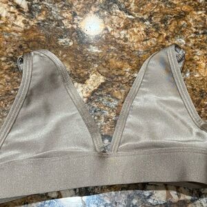 Tiger Friday child XL shimmer nude/champagne adjustable bra top